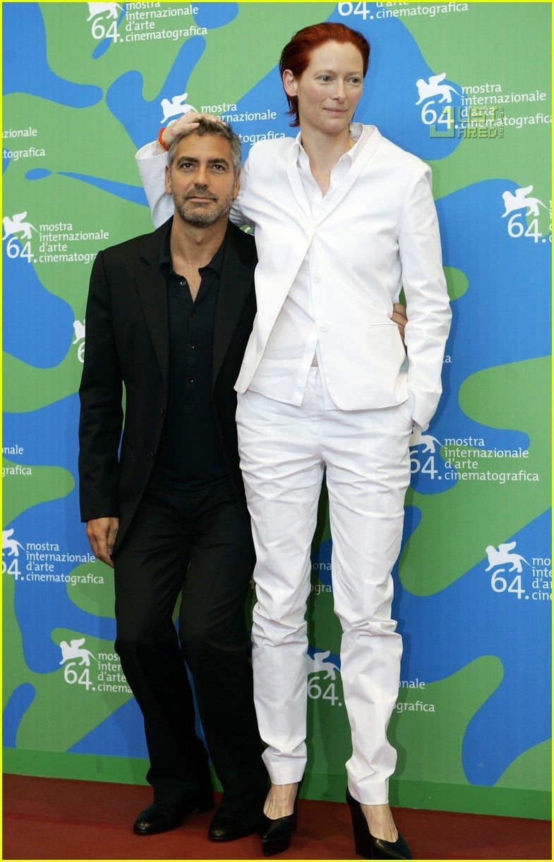 George Clooney is Short: Photo 555321 | George Clooney, Tilda Swinton