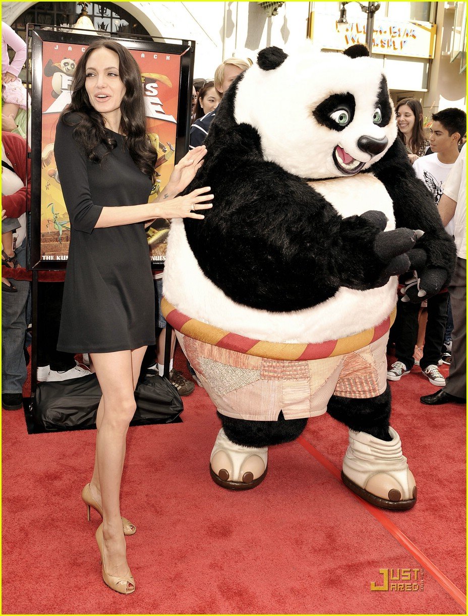 Angelina Jolie Releases Kung Fu Panda DVD: Photo 1536371 