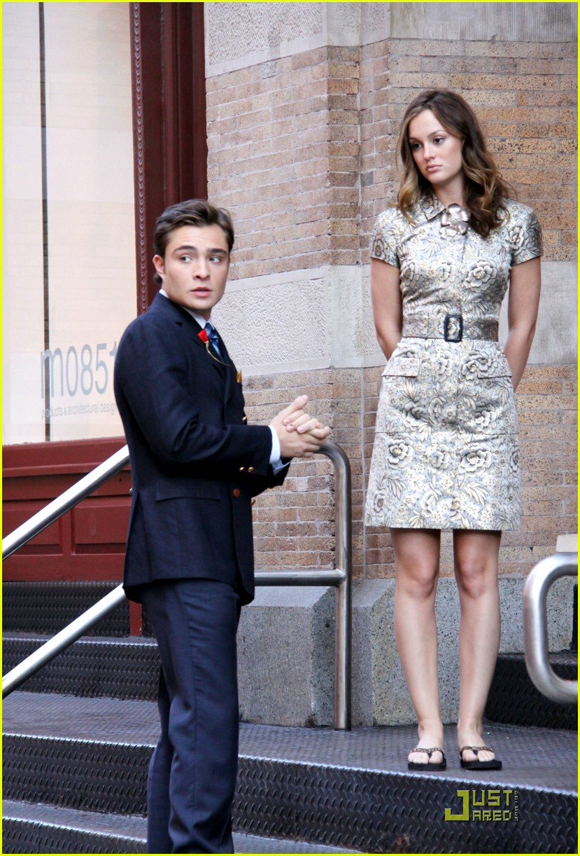 Ed Westwick & Leighton Meester’s Romantic Tension: Photo 2044051 | Ed