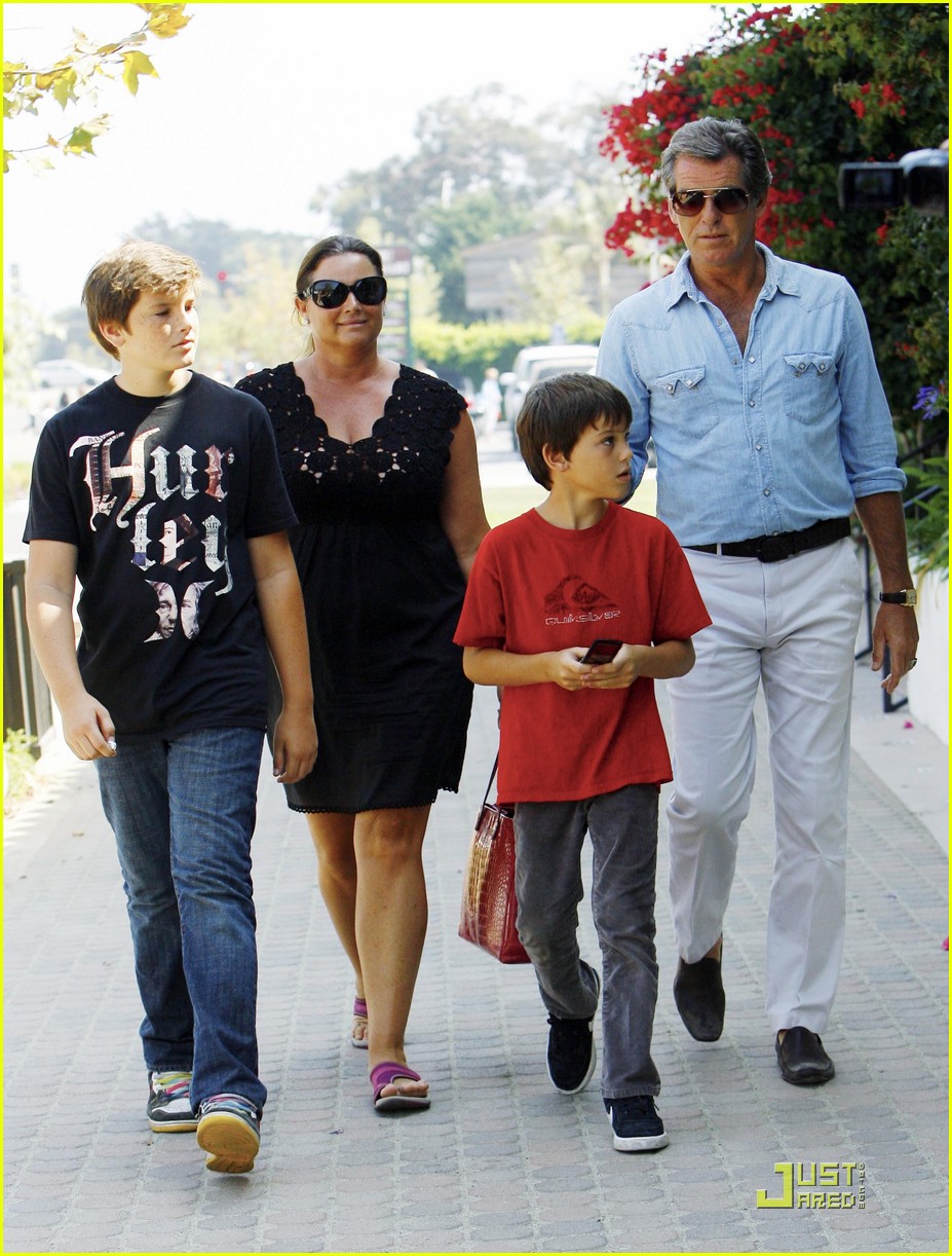 Pierce Brosnan Has Family Fun Photo 2119312 Celebrity Babies, Dylan
