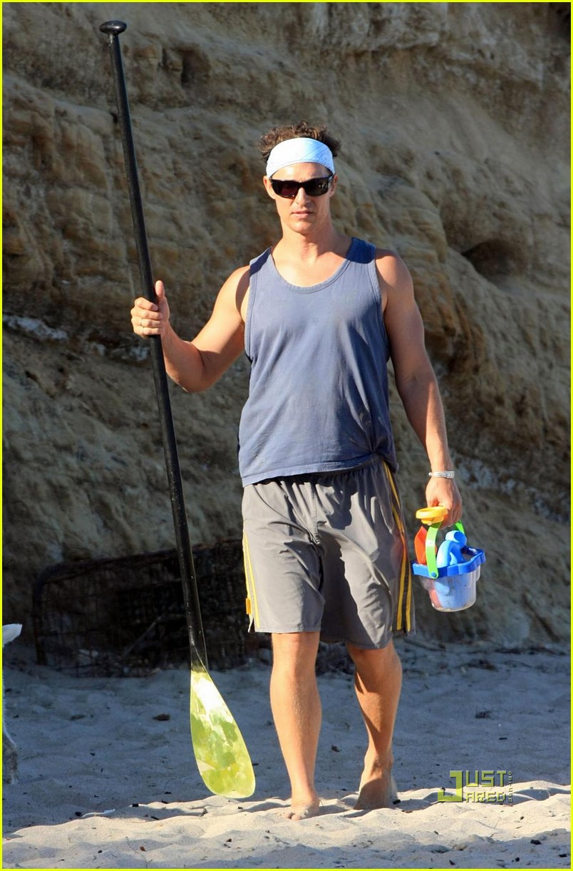 Matthew McConaughey Labor Day Beach Boy Photo 2196132 Bikini