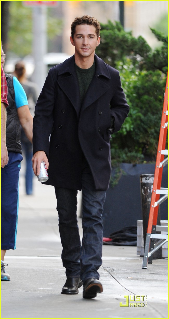 shia labeouf motorcycle wall street