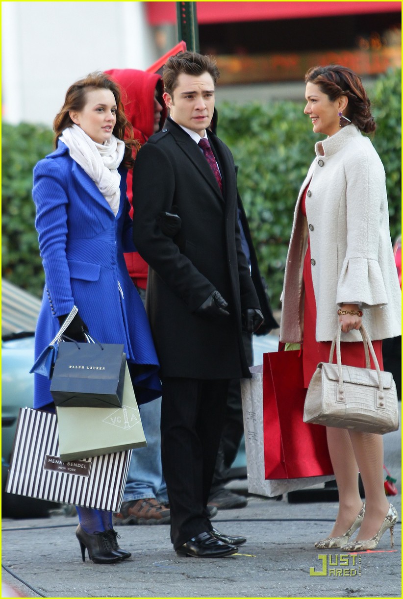 Ed Westwick & Leighton Meester: Cute Couple!: Photo 2394451 | Ed