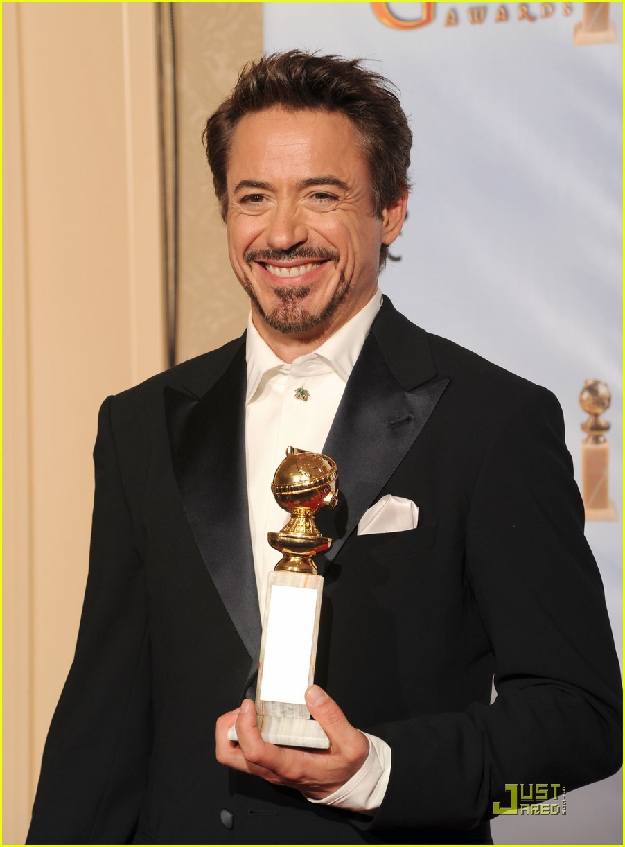 Robert Downey Jr. Wins Golden Globe - Best Actor: Photo 2409807 | 2010