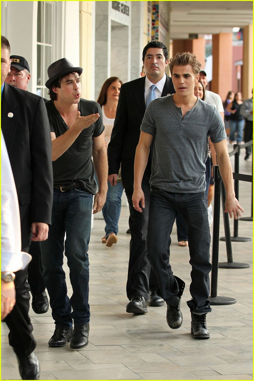 Ian Somerhalder & Paul Wesley 'Diaries' Duo Photo 2489769 Ian