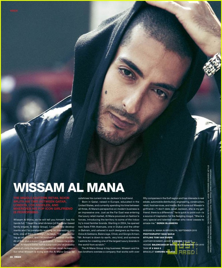 Wissam Al Mana Opens Up About Janet Jackson in ‘VMAN’: Photo 2492233