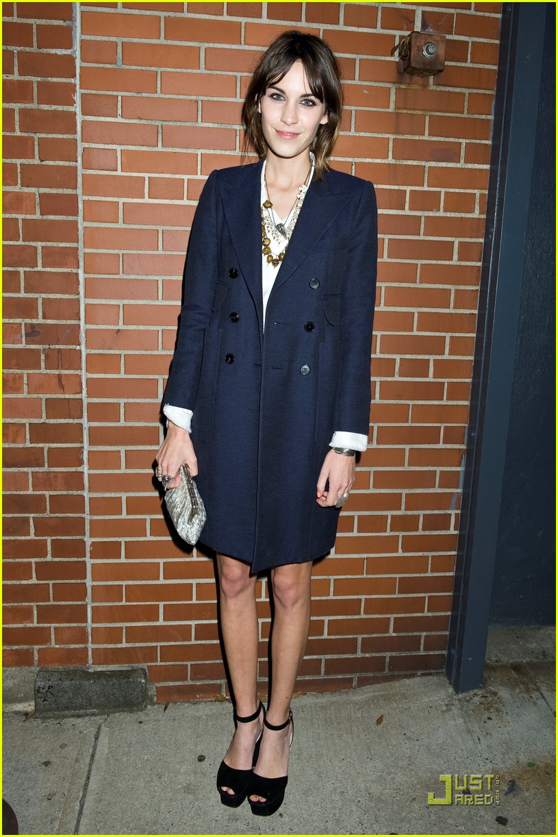 Alexa Chung Fur