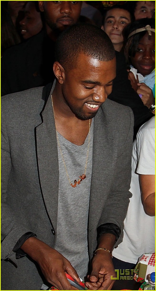 Kanye West Selita Ebanks Wrap To Rap Photo 2500115 Kanye