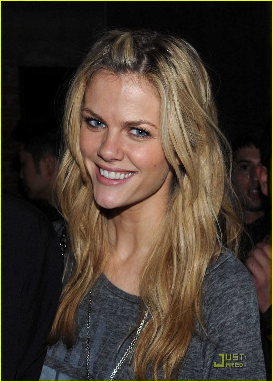 Brooklyn Decker: Lacoste Super Bowl Party with Andy 