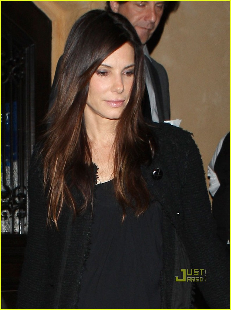 Sandra Bullock Il Piccolino For Dinner Photo 2575171 Sandra