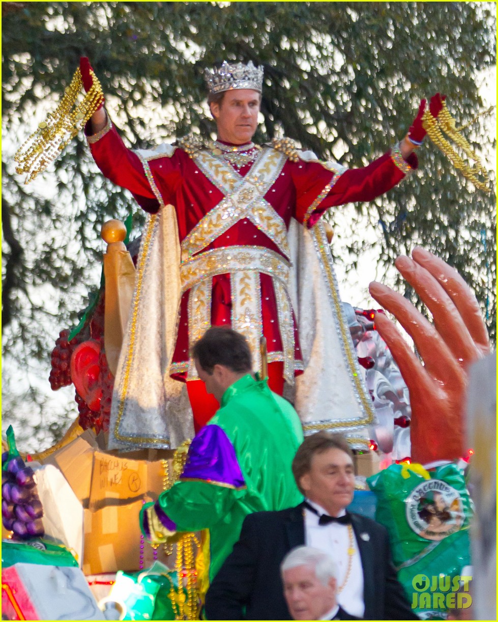 Will Ferrell King of Mardi Gras! Photo 2631320 Will Ferrell