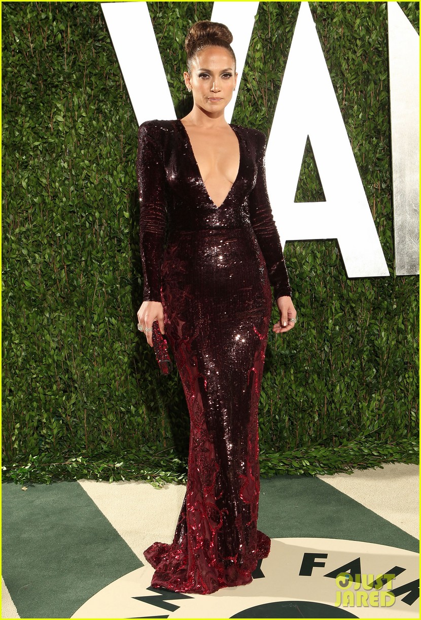 Jennifer Lopez Vanity Fair Oscar Party Photo 2633897 Jennifer