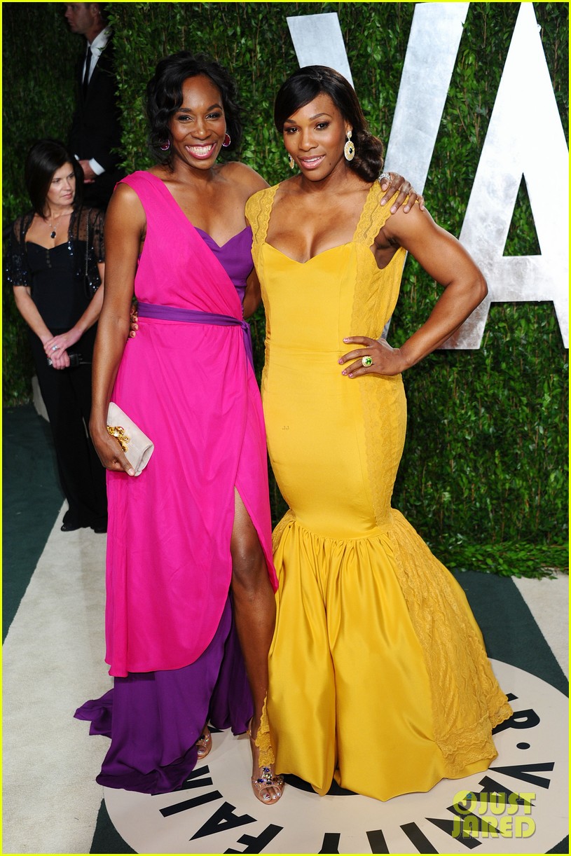 Maria Sharapova & Williams Sisters - Vanity Fair Oscar Party: Photo
