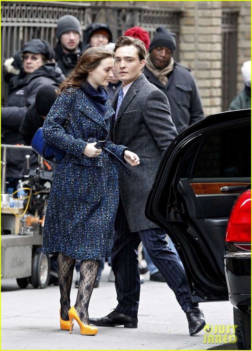 Leighton Meester & Ed Westwick: ‘Gossip Girl’ Duo!: Photo 2636499 | Ed