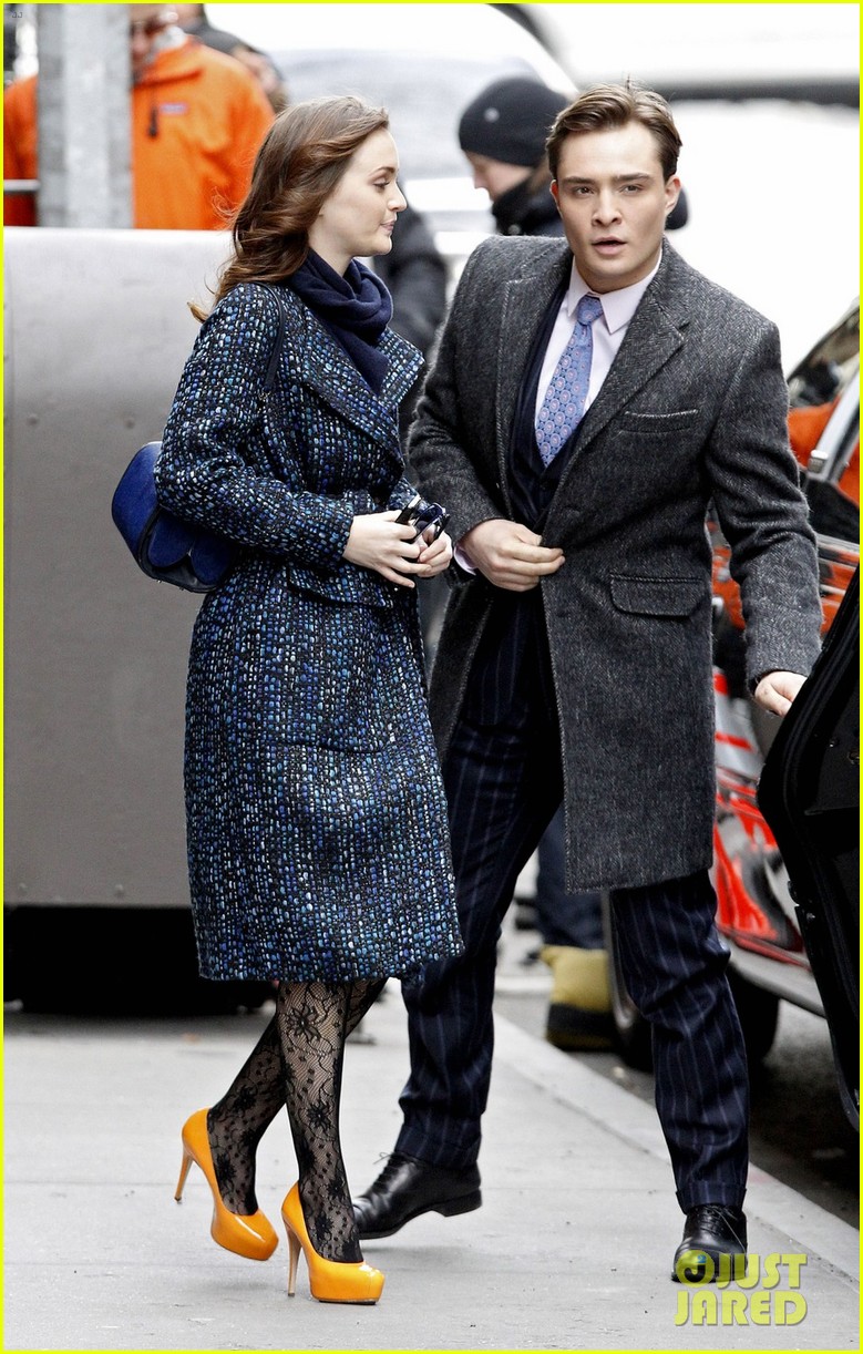 Leighton Meester & Ed Westwick: ‘Gossip Girl’ Duo!: Photo 2636510 | Ed