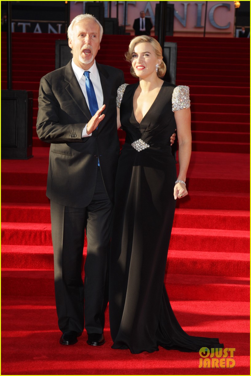 kate winslet titanic premiere