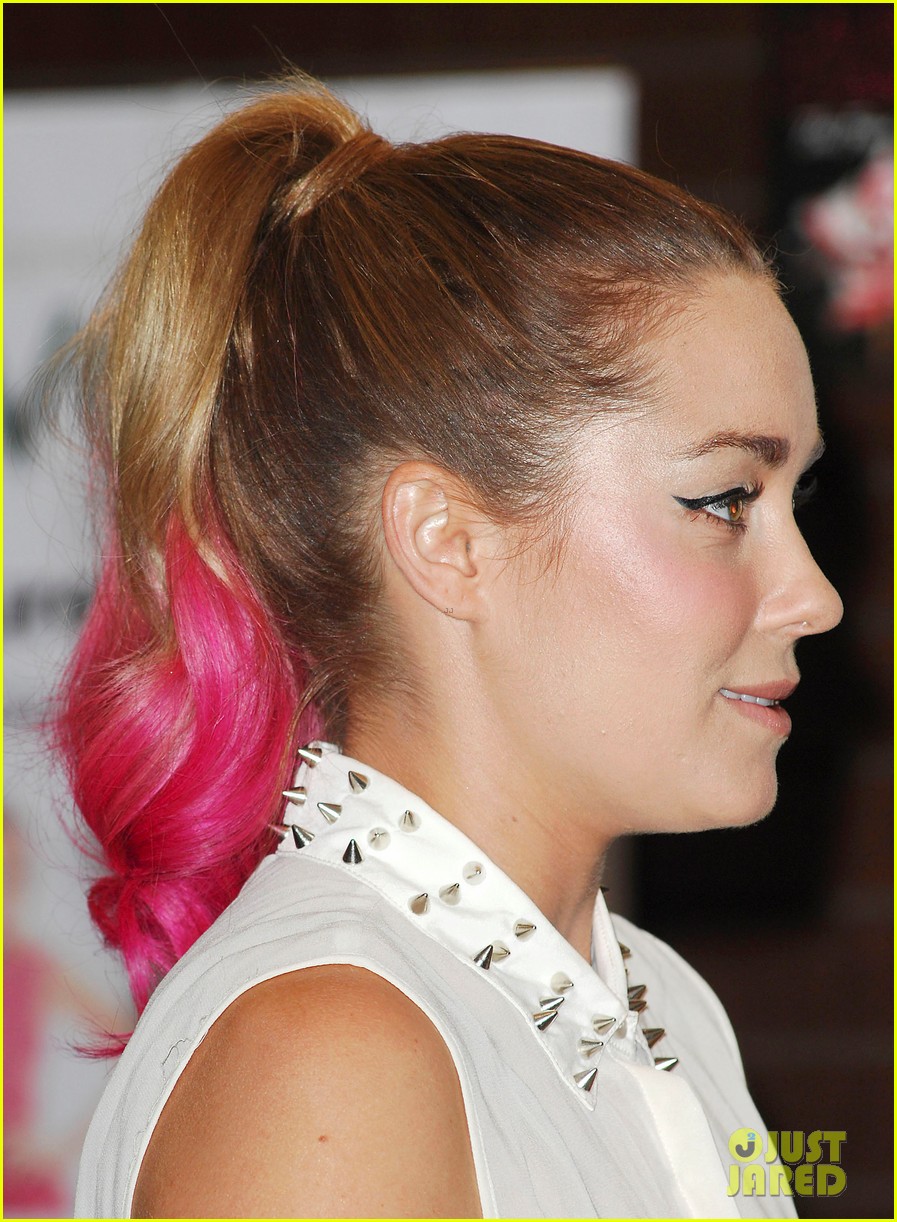 Lauren Conrad Hot Pink Ponytail Tips Photo 2653650 Lauren