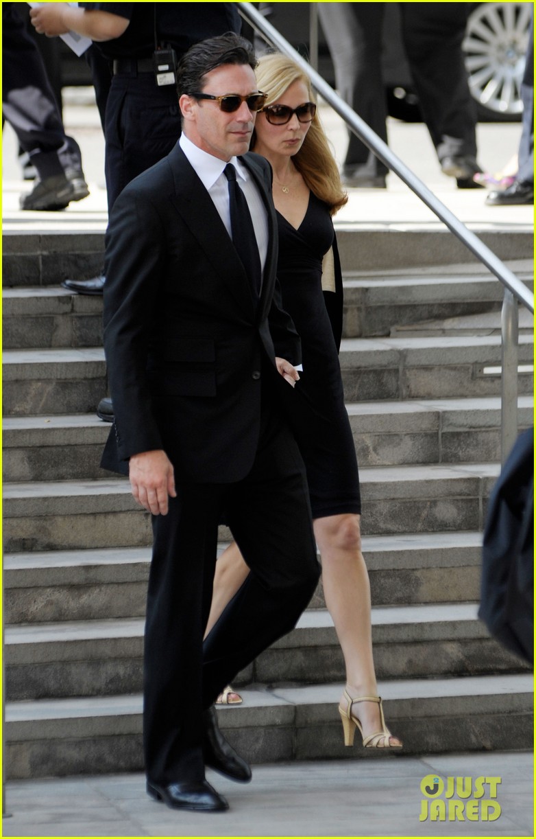 Kristin Chenoweth &amp; Jon Hamm Nora Ephron�s Memorial