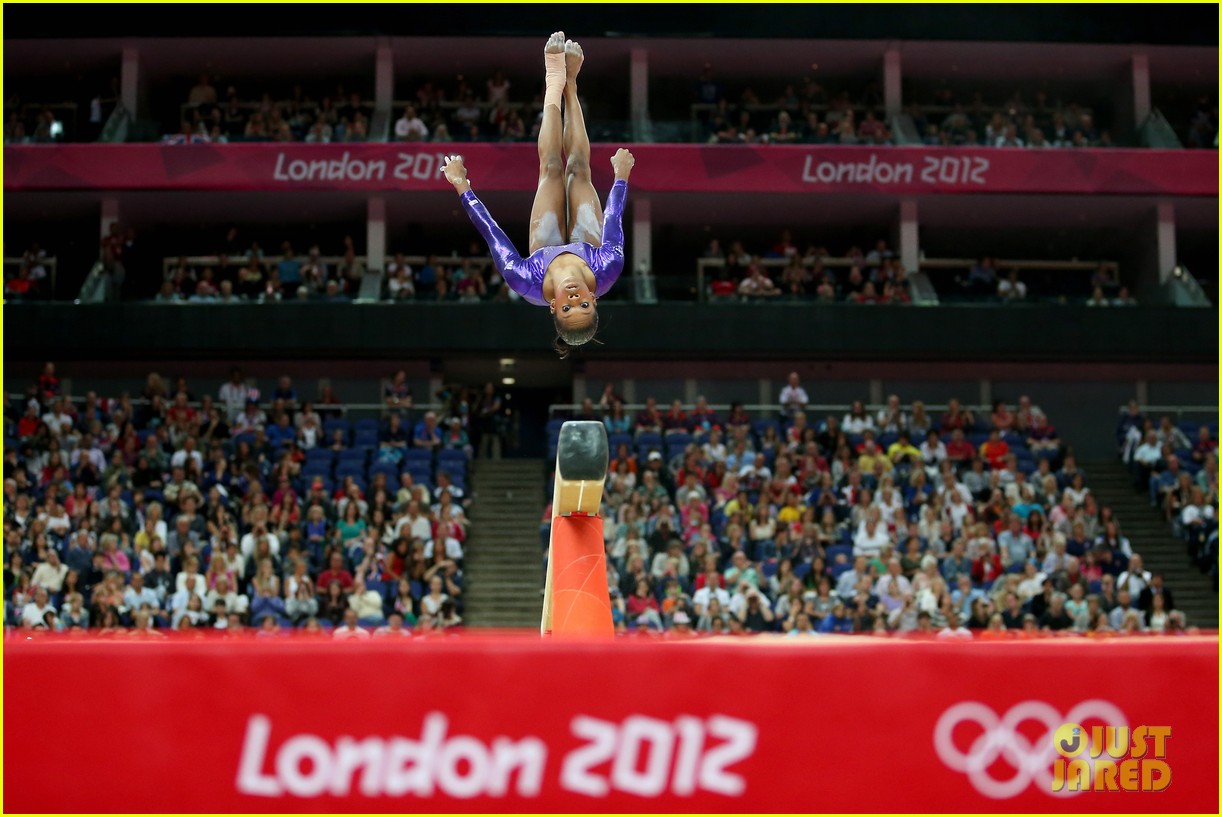 Womens Gymnastics Team Lead Qualifying Round at Olympics 