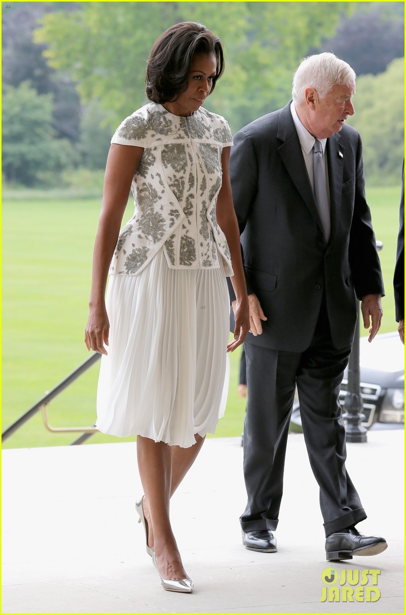 Duchess Kate & Michelle Obama Heads of State Reception