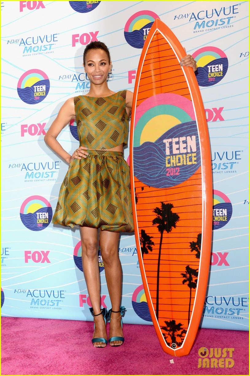 Zoe Saldana - Teen Choice Awards 2012: Photo 2690769 | 2012 Teen Choice