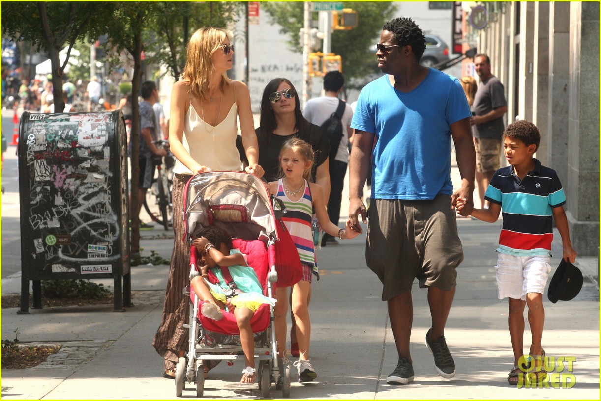 Heidi Klum Soho Stroll with Family! Photo 2696878 Celebrity Babies