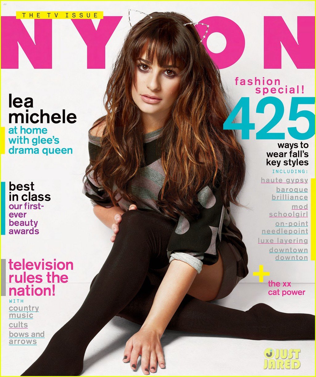 Lea Michele Covers 'Nylon' Magazine September 2012 Photo 2705447 Lea