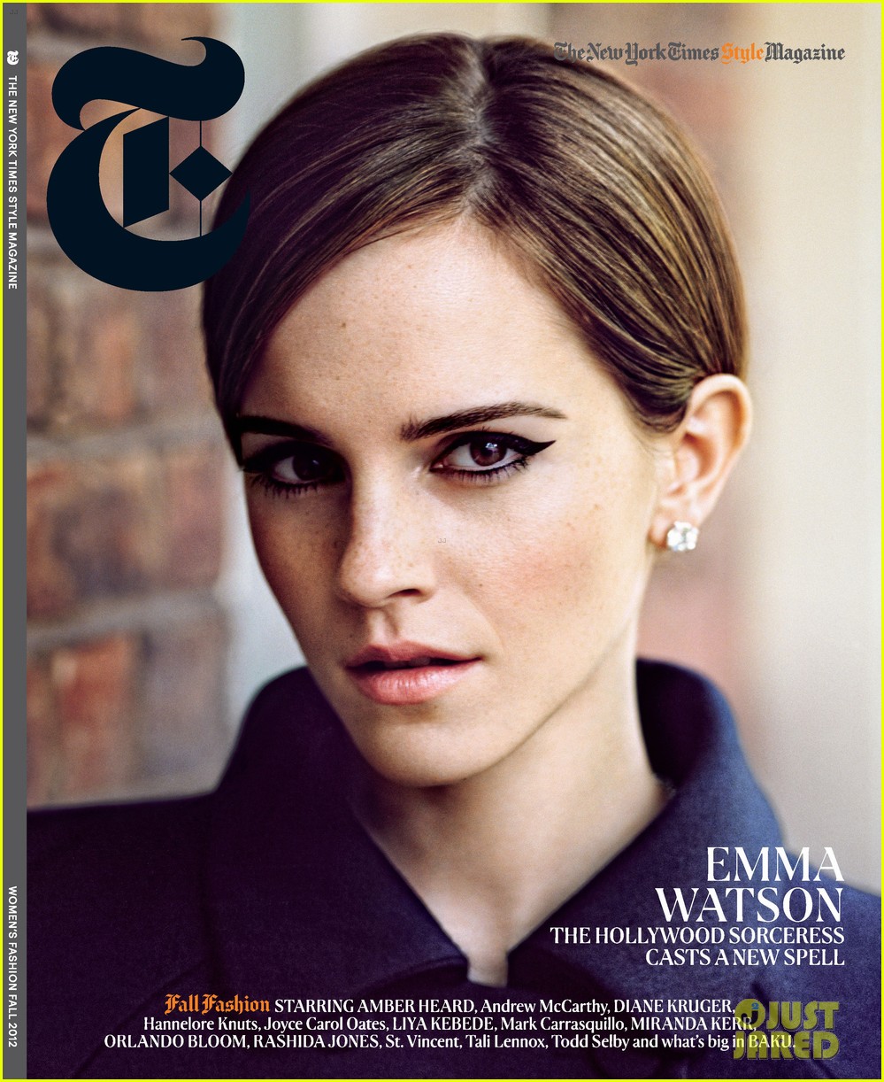 Emma Watson Covers 'T' Magazine Fall 2012: Photo 2703754 | Emma Watson