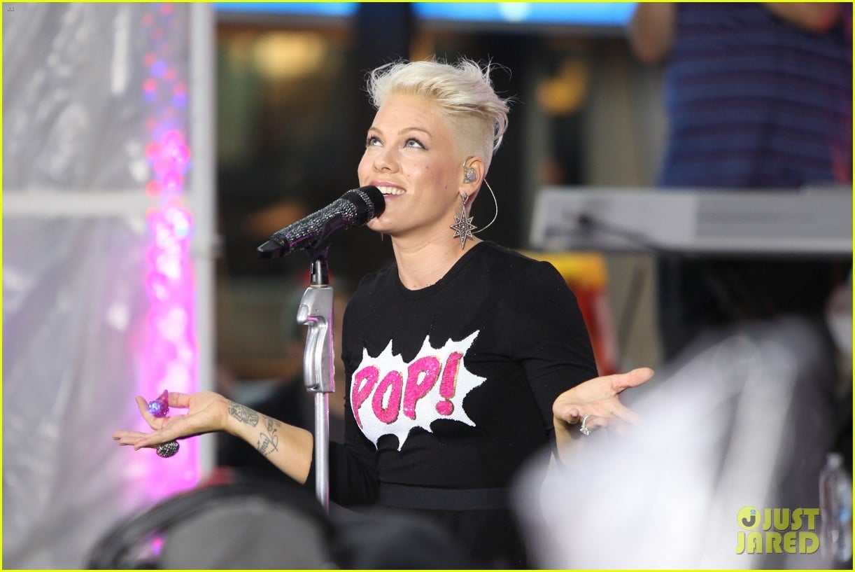 Pink 'Today Show' Performance & Tour Announcement! Photo 2724308