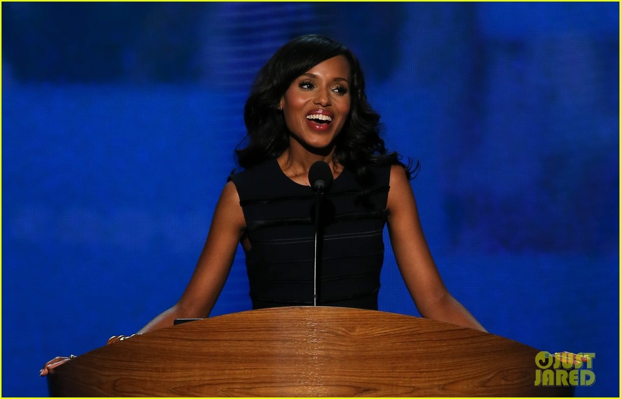 Watch Kerry Washington's Speech at Democratic National Convention