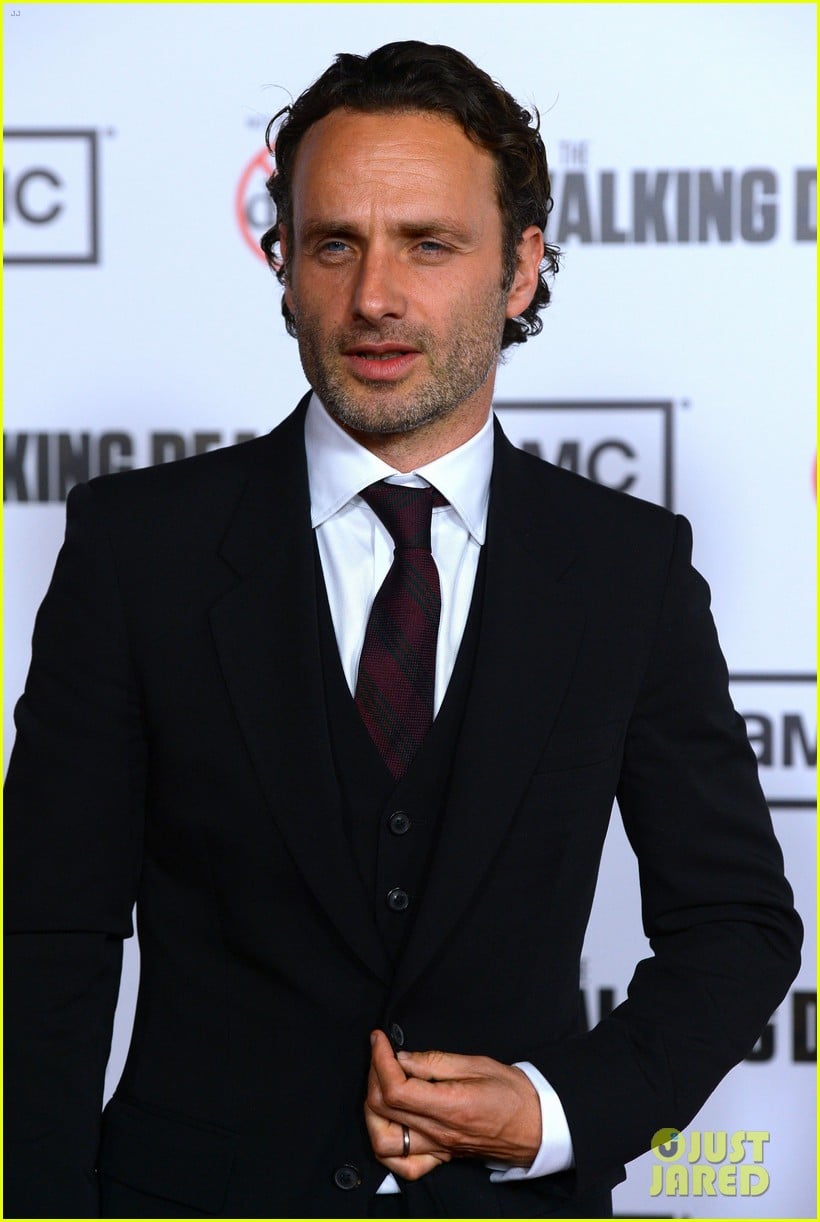 Andrew Lincoln & Sarah Wayne Callies 'Walking Dead' Season 3 Premiere