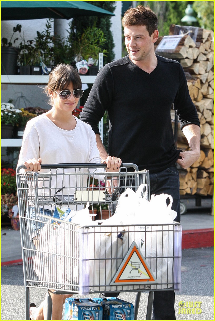 Lea+michele+and+cory+monteith+married