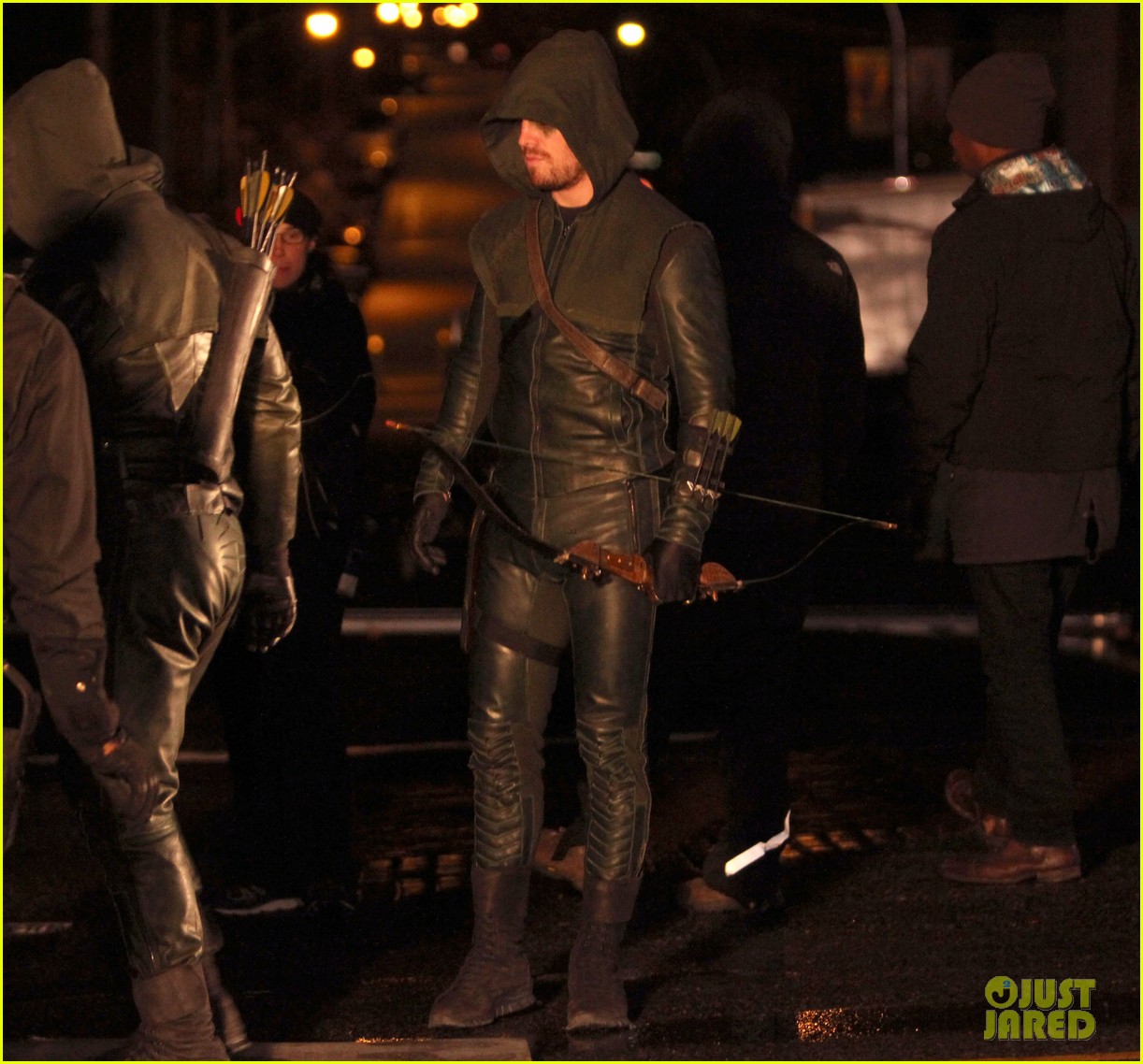 Stephen Amell Late Night 'Arrow' Fight Scenes! Photo 2758295 Annie