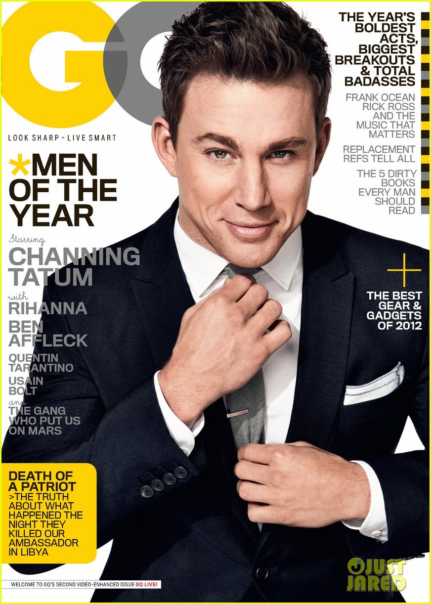 Channing Tatum Covers 'GQ' Men of the Year Issue! Photo 2756303 Ben