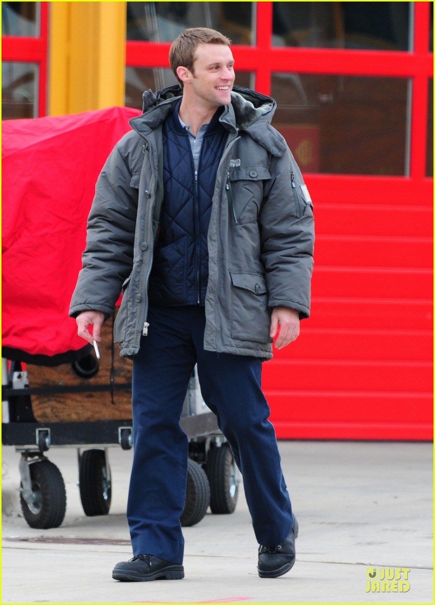 Taylor Kinney & Jesse Spencer 'Chicago Fire' Set! Photo 2765054