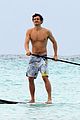 miranda kerr shirtless orlando bloom beach vacation with flynn 01