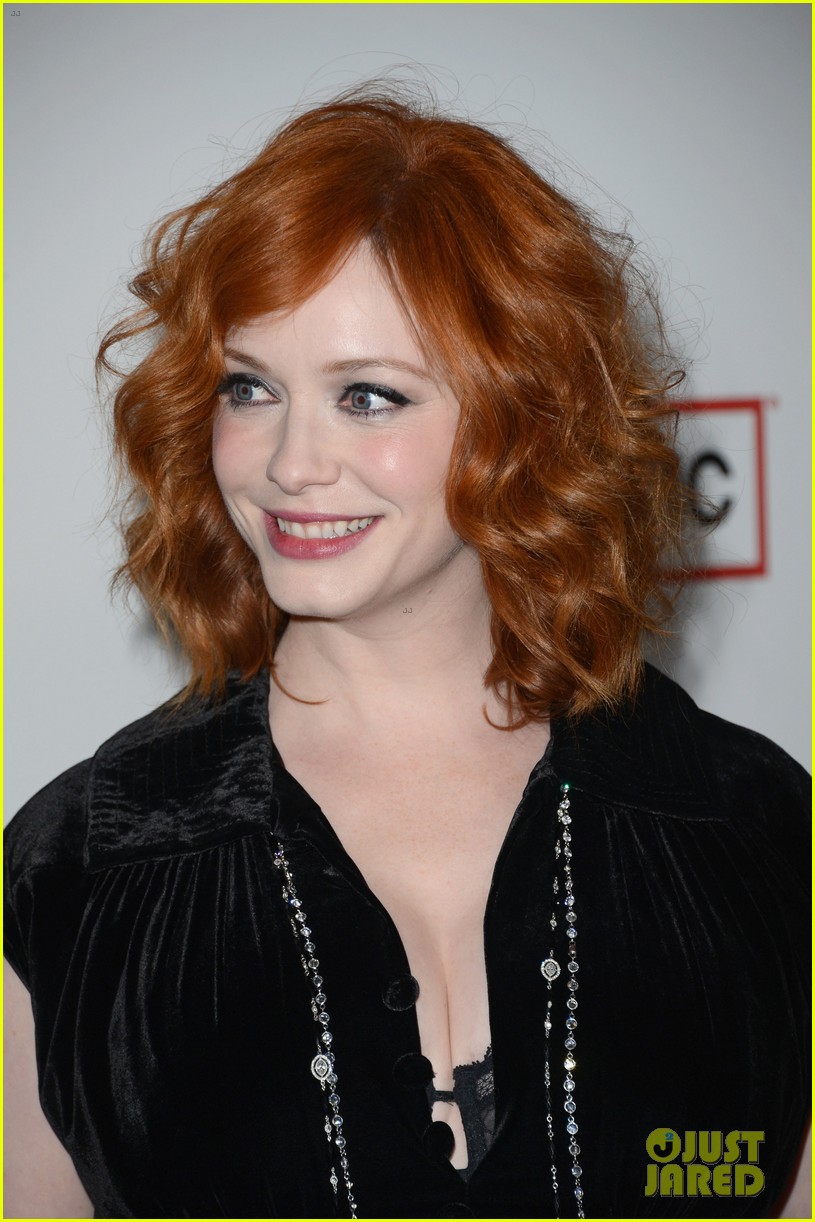 Elisabeth Moss Christina Hendricks Mad Men Premiere Photo