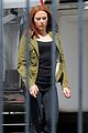 scarlett johannson red hair on captain america the winter soldier set 10