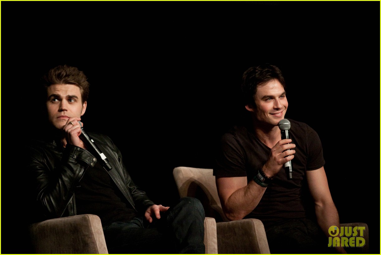 Ian Somerhalder & Paul Wesley 'Vampire Diaries' Convention!