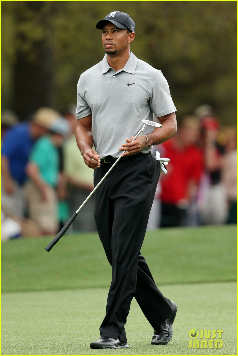 Lindsey Vonn Cheers On Tiger Woods at Masters Tournament: Photo 2847879