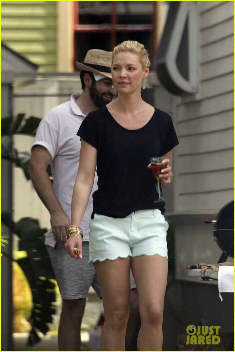 Katherine Heigl &amp; Josh Kelley Run Errands in New Orleans