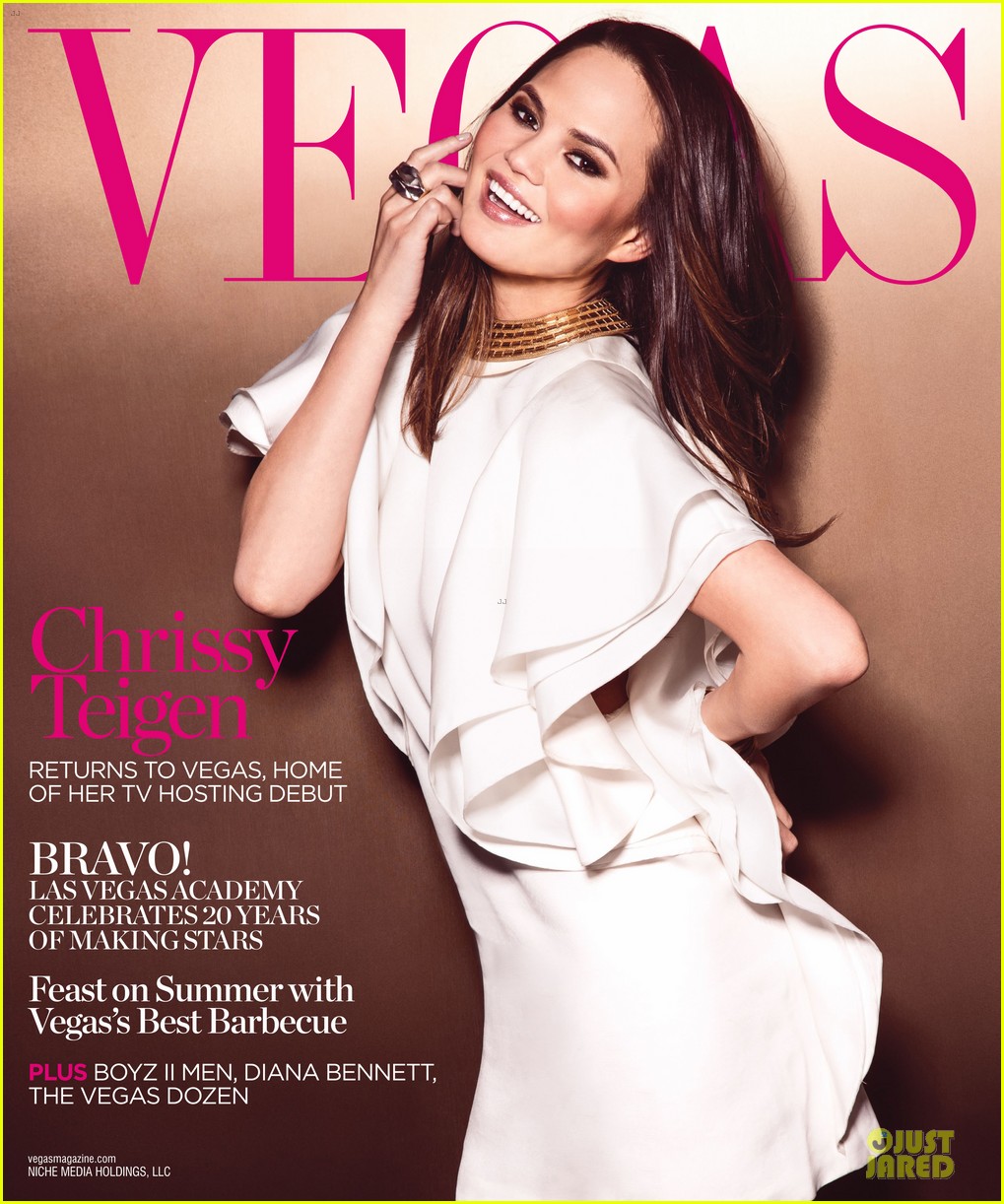 Chrissy Teigen Covers 'Vegas' Magazine Summer 2013 Photo 2900368