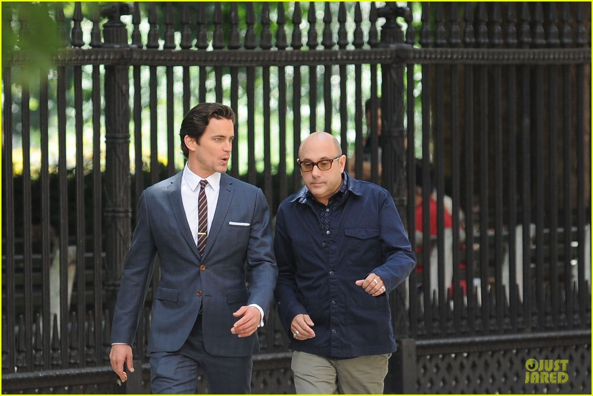 Matt Bomer: ‘White Collar’ Scenes with Willie Garson!: Photo 2930191