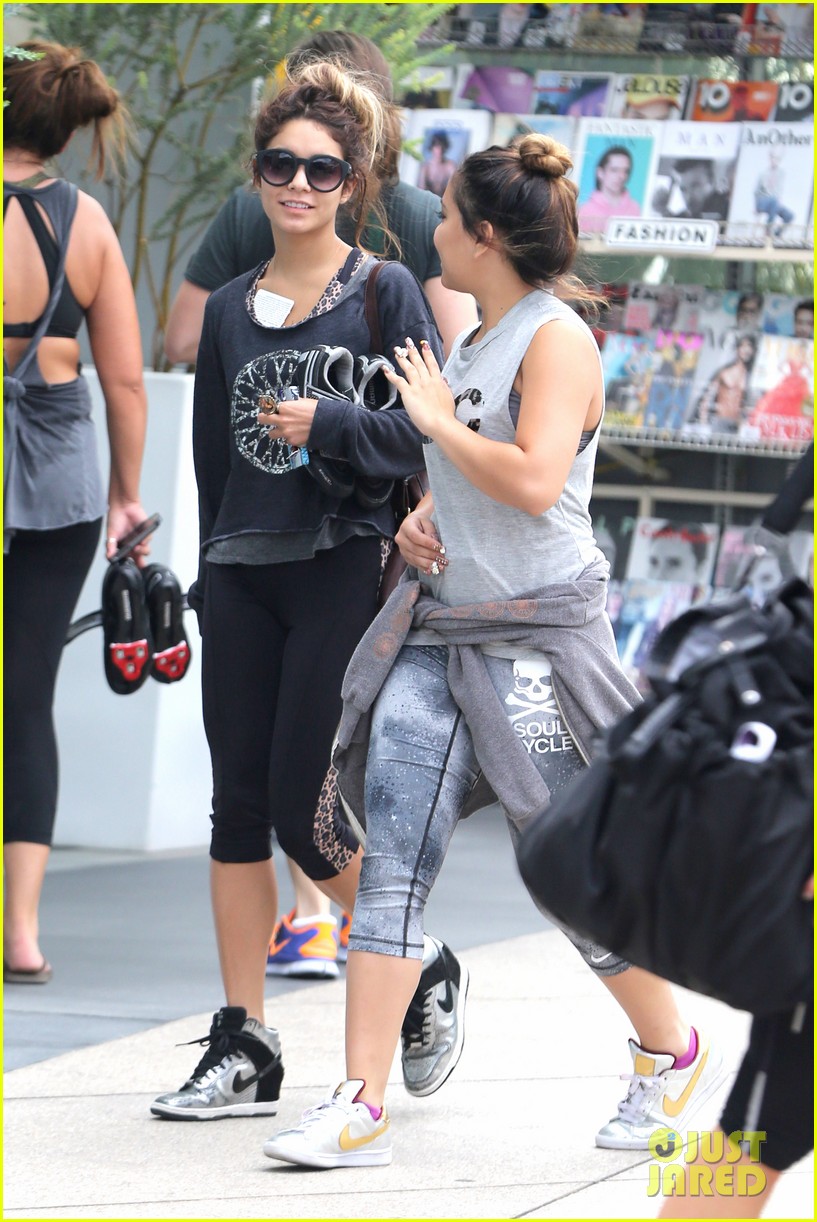 Vanessa Hudgens Wonders Why She Does Hot Yoga in L.A. Heat