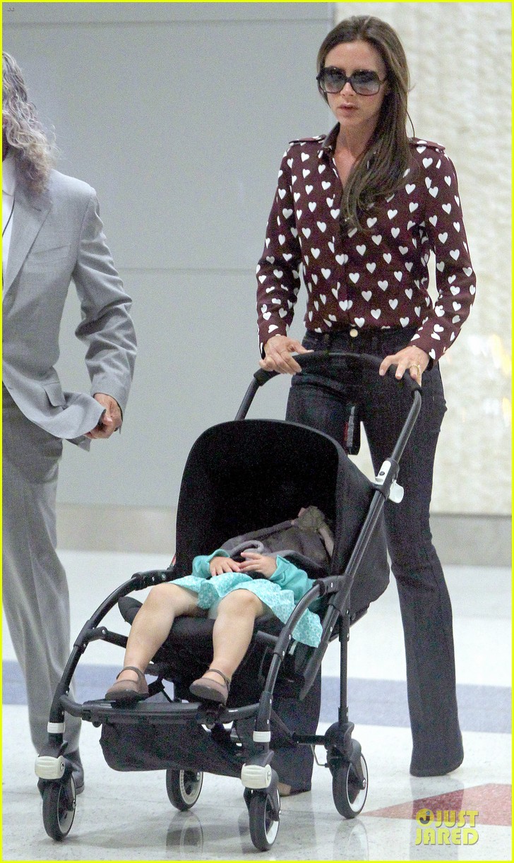 victoria beckham pram