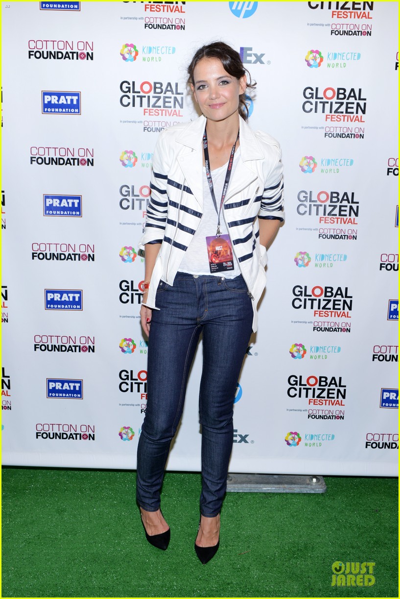 Katie Holmes & Olivia Wilde: Global Citizen Festival Babes!: Photo