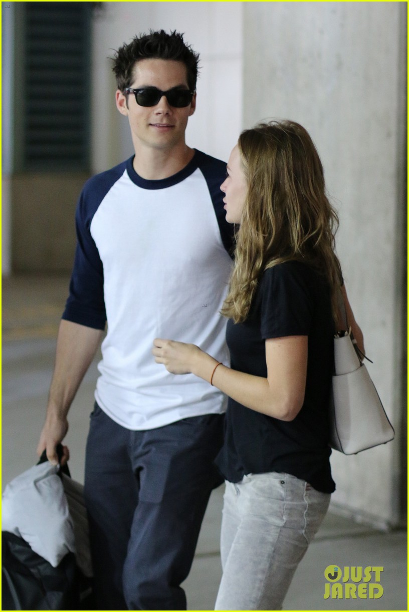 Dylan O'Brien Visits Girlfriend Britt Robertson in Vancouver! Photo