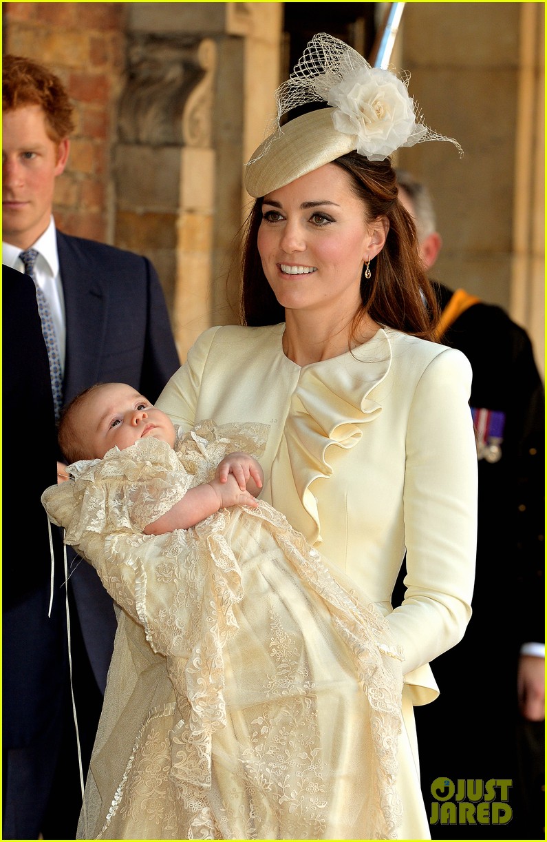 Kate Middleton & Prince William Prince Christening See All