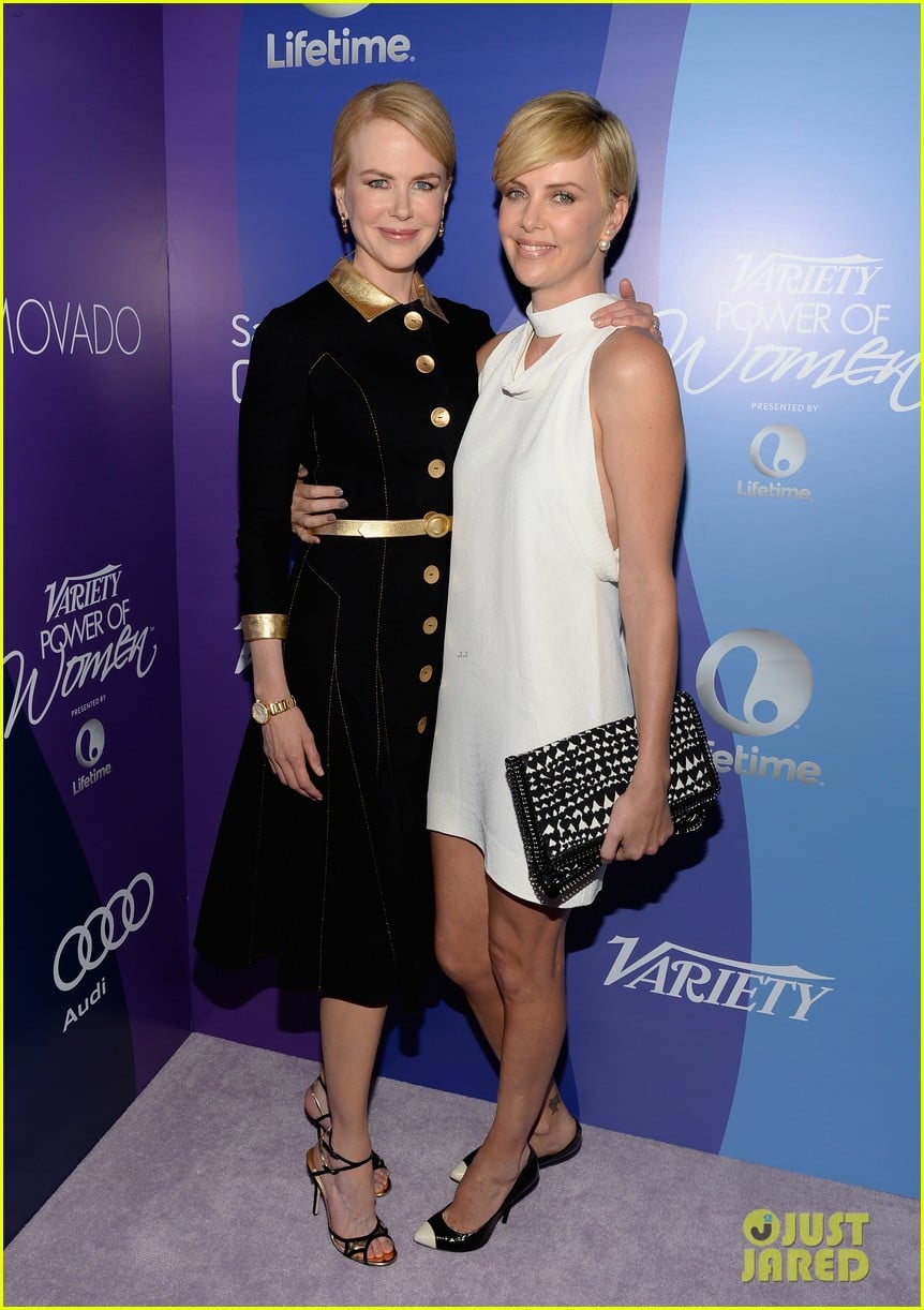 Nicole Kidman & Charlize Theron: Variety Power of Women 2013: Photo