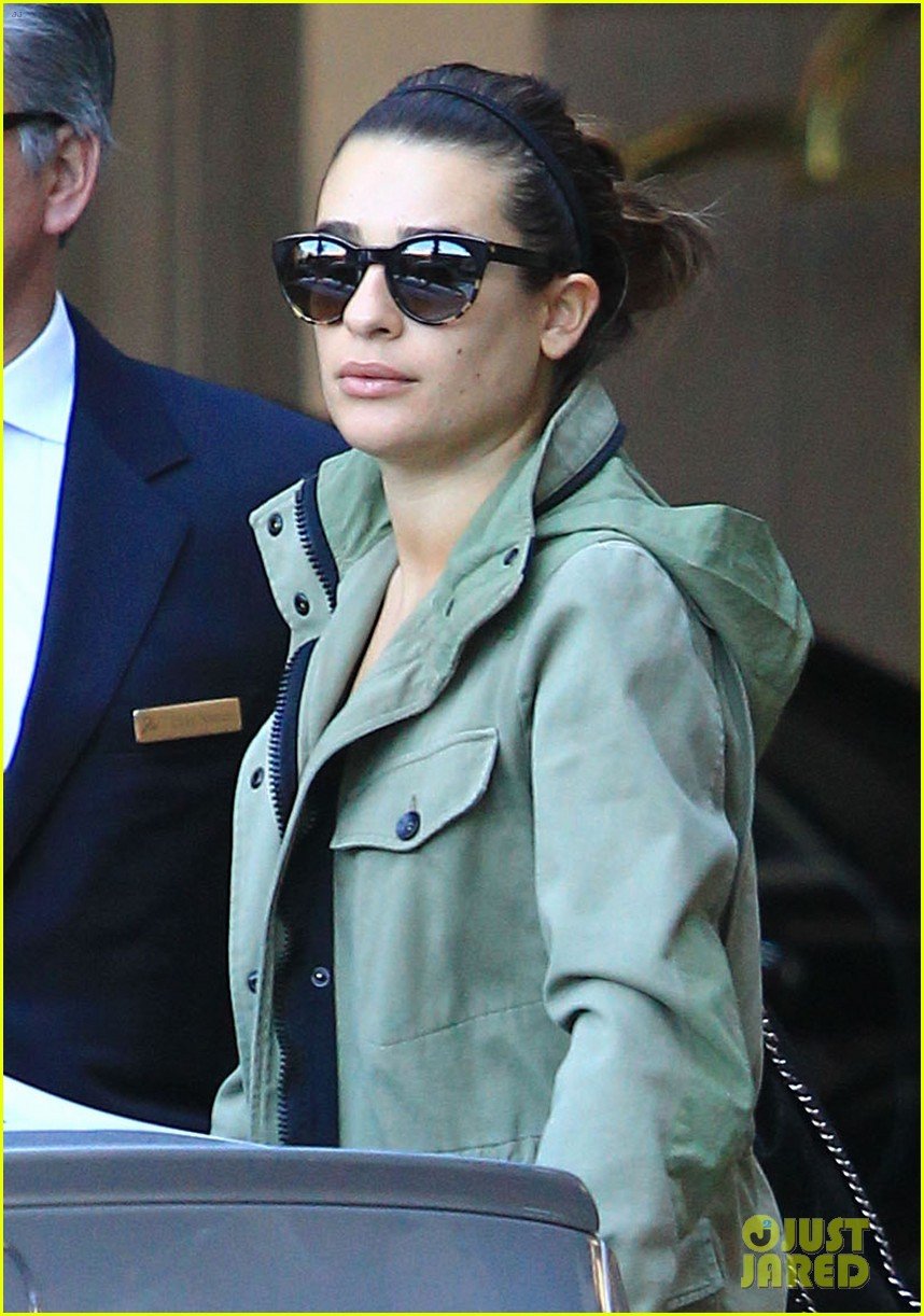lea michele glasses
